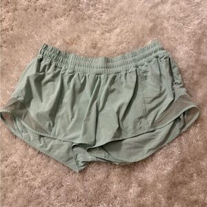 Lululemon Green Shorts